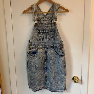 Vintage skirt overalls